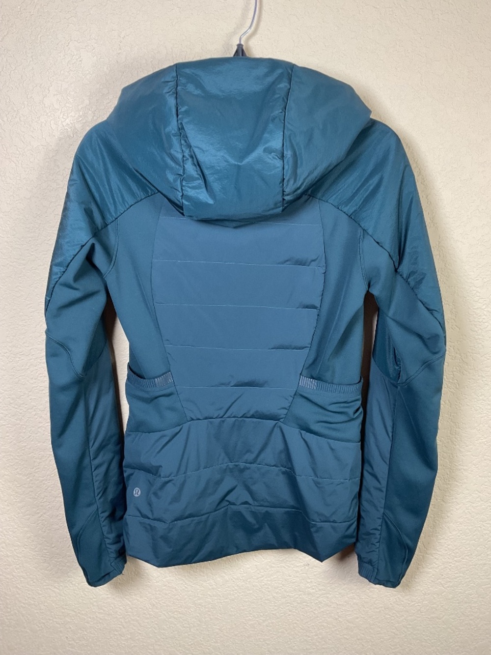 Lululemon Womens 6 Storm Teal Down For It All Jacket Running Athletic Outdoor - Picture 2 of 8